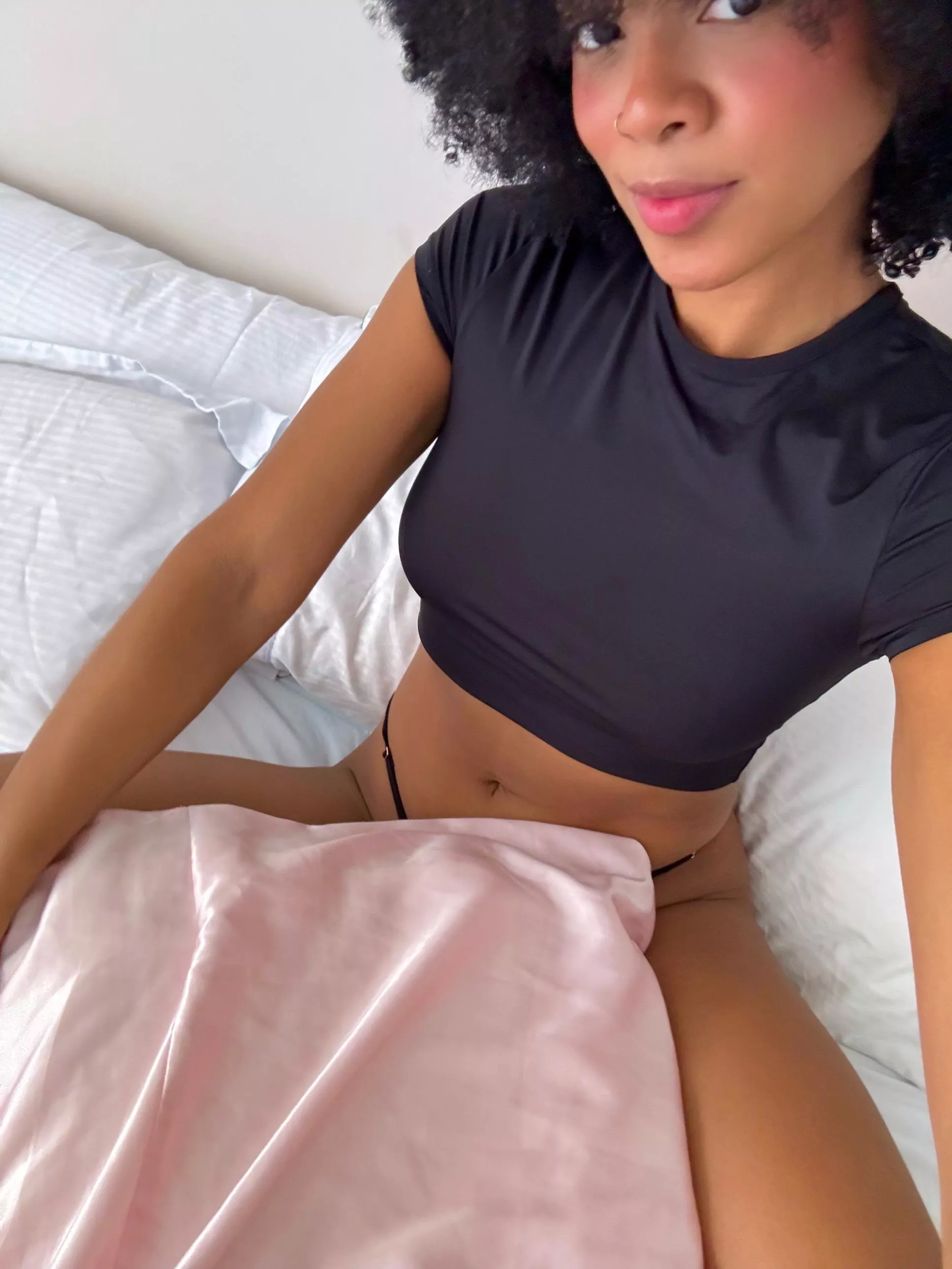 good morning, I wash myself very horny