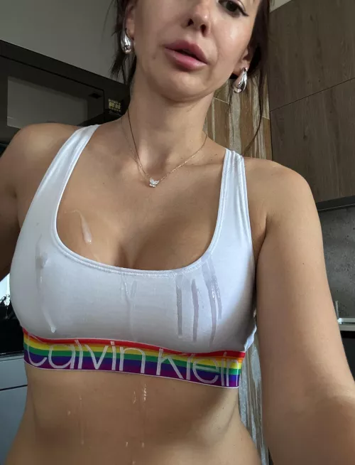 I like taking selfies for my guys