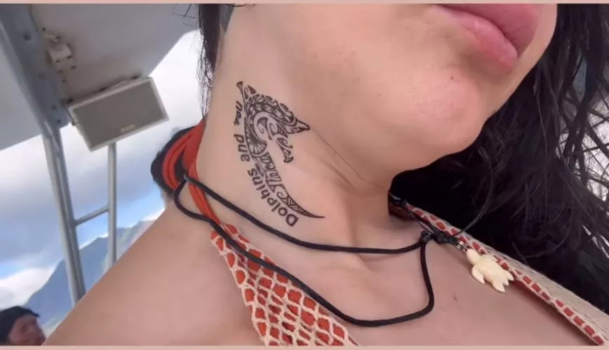 Mandy New Tattoo 🐬