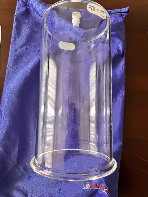 New cylinder! Can’t wait to use it