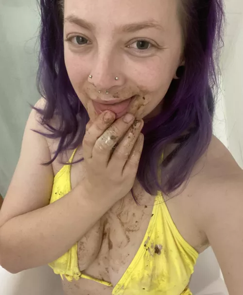 Playing around in ice cream 