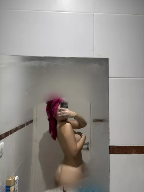 Sculpted Body in a Simple Towel