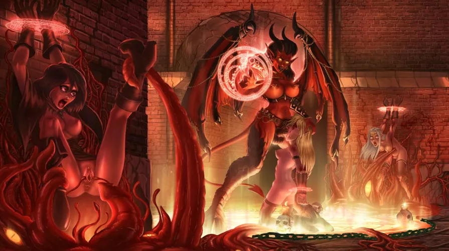 Succubus Getting Tentacles