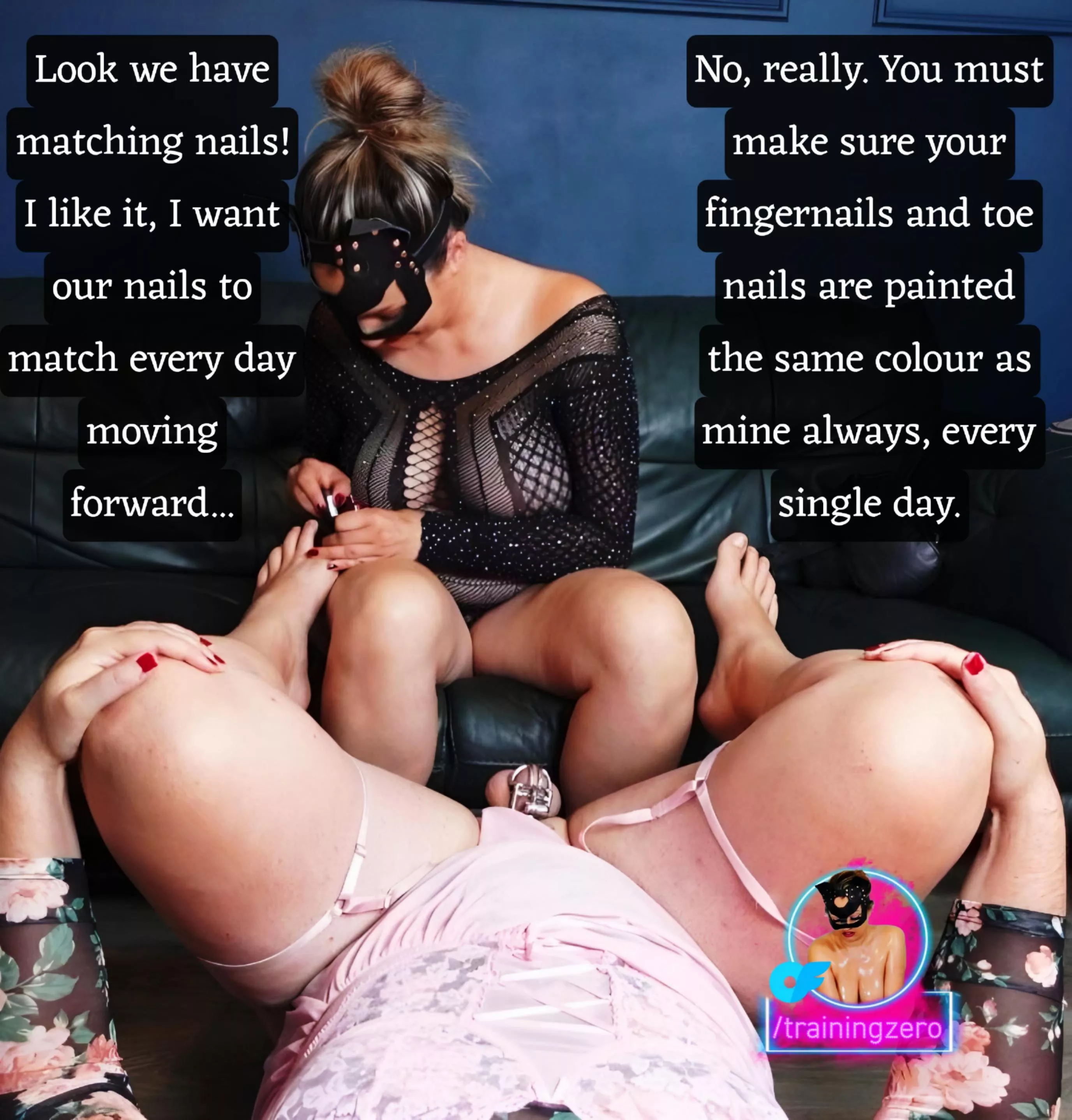 You make a great sissy  You make a great sissy
