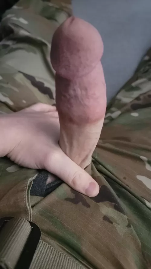 I heard ladies enjoy seeing a man in uniform. 😈