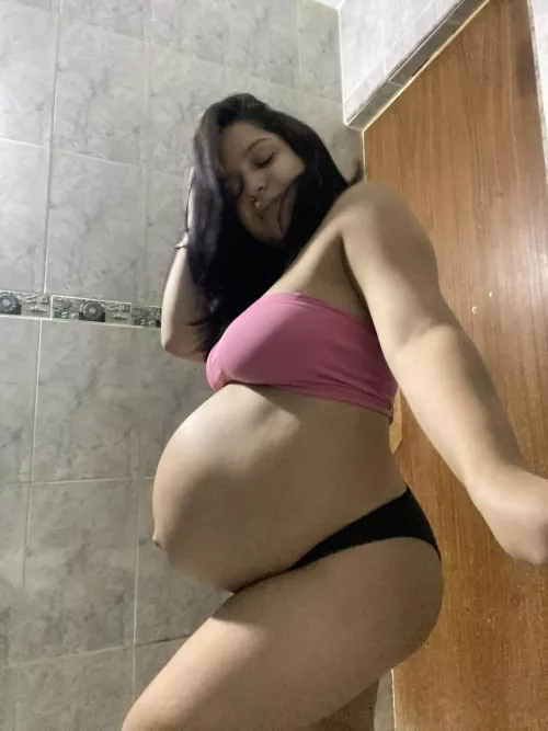 Less than a week to pop this bump 