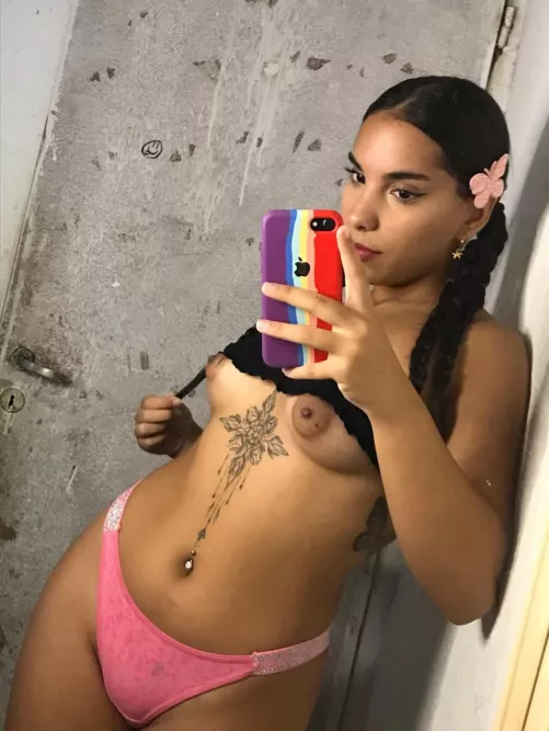 Needing a good licking on my nips