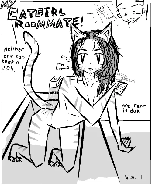 Rent is due [My Catgirl Roommate]