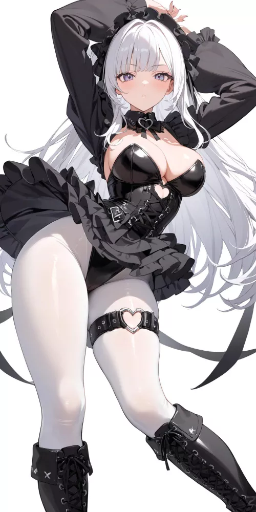 Silver Gothic Maid 