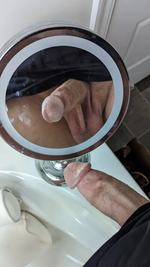 Two cocks for the price of one cut!