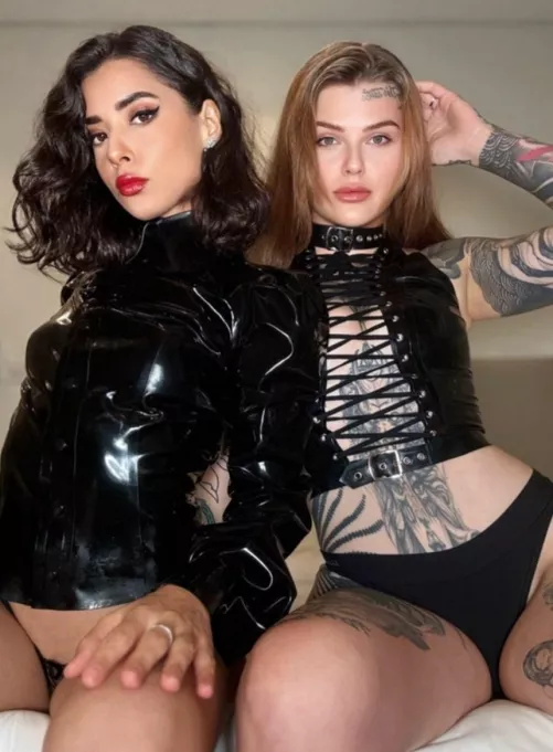 Two shining goddesses for you to worship