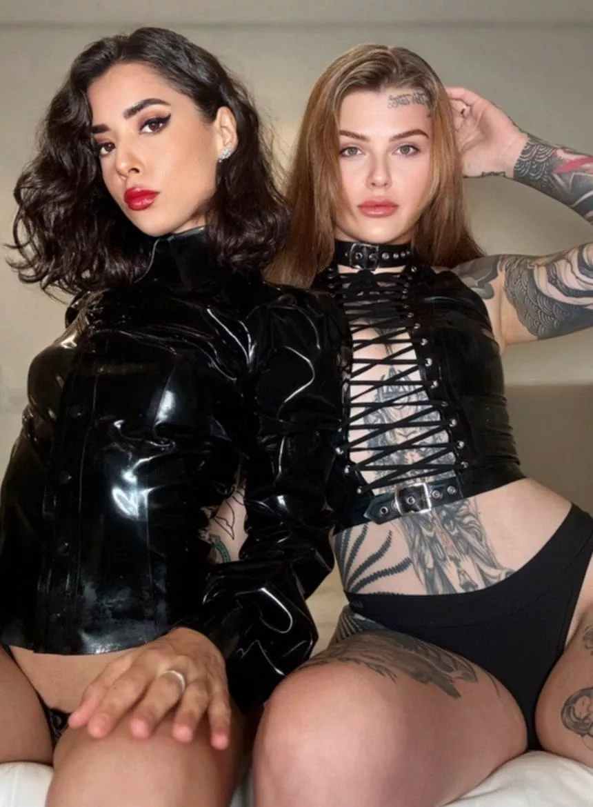 Two shining goddesses for you to worship