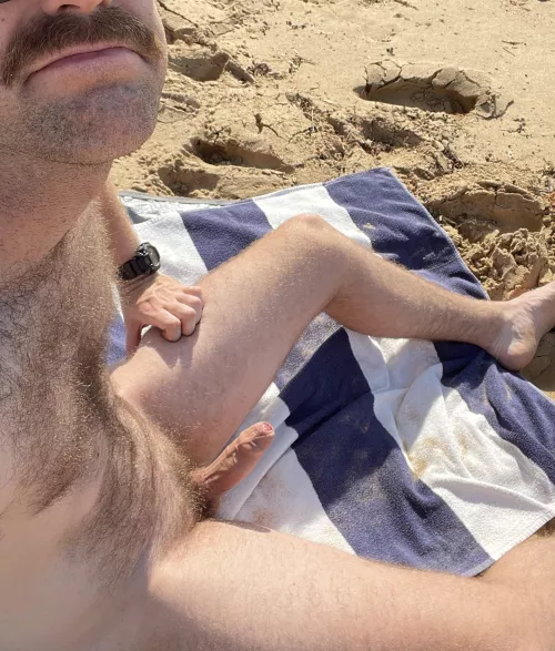 What can I say, the beach is an exciting place for someone from the country! (34)