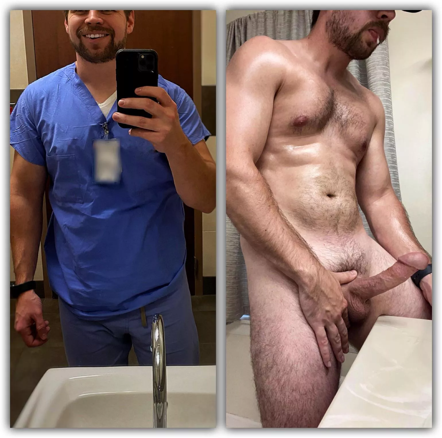 Work clothes vs no clothes 