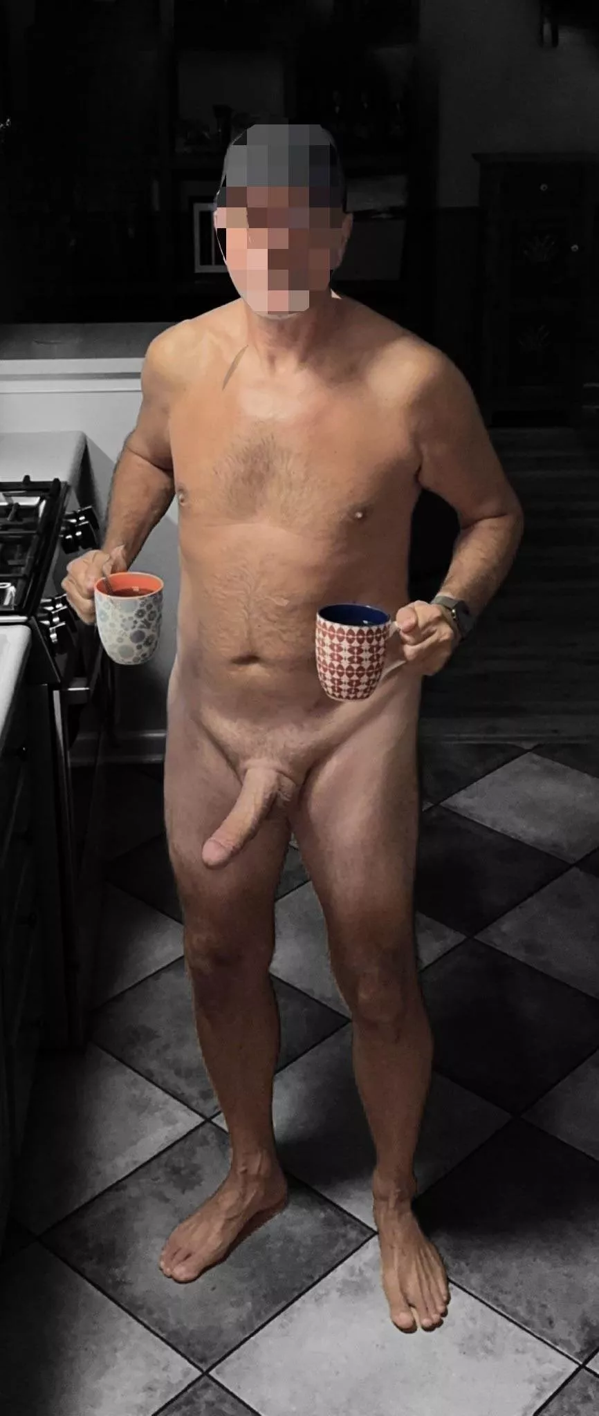 (53)Rise and grind, it's cock and coffee time☕️🥵!