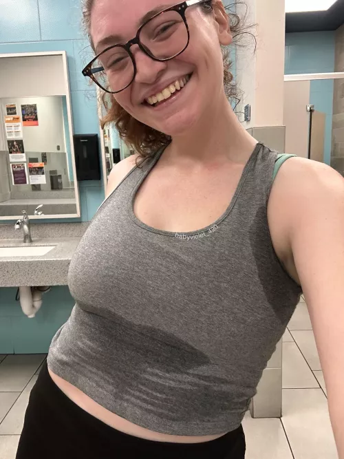getting sweaty makes me smile! 🤭💦