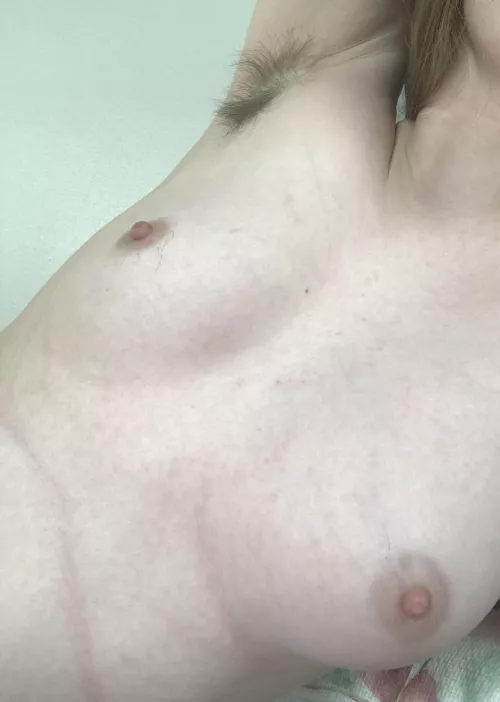 Hairy pits and tits 