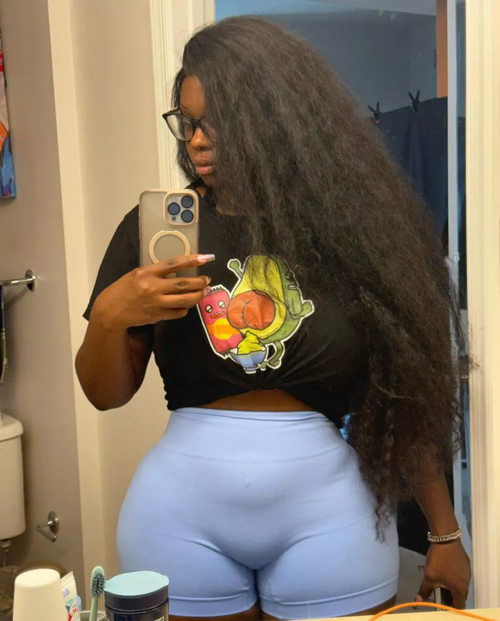 I like taking pictures in front of the mirror