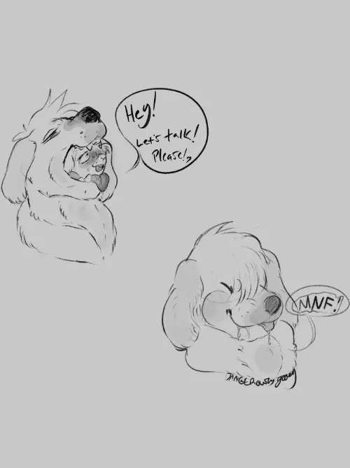 {Image} Bad dog (By DangerouslyGooey)