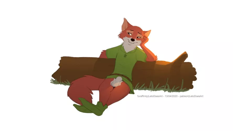 Just chilling (by LetoDoesArt)