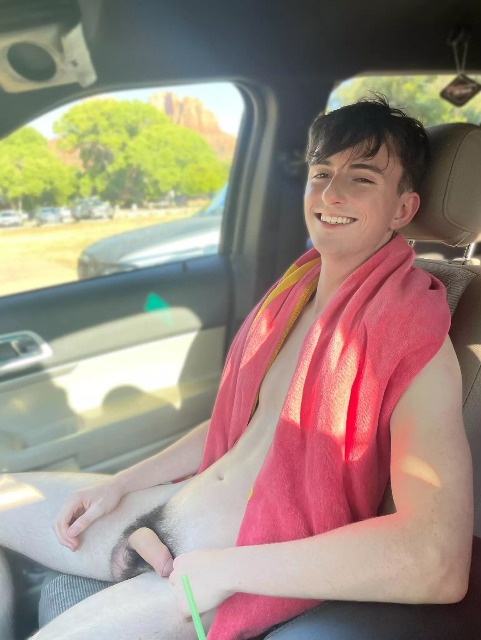 Just went skinny-dipping with the boys… 💦