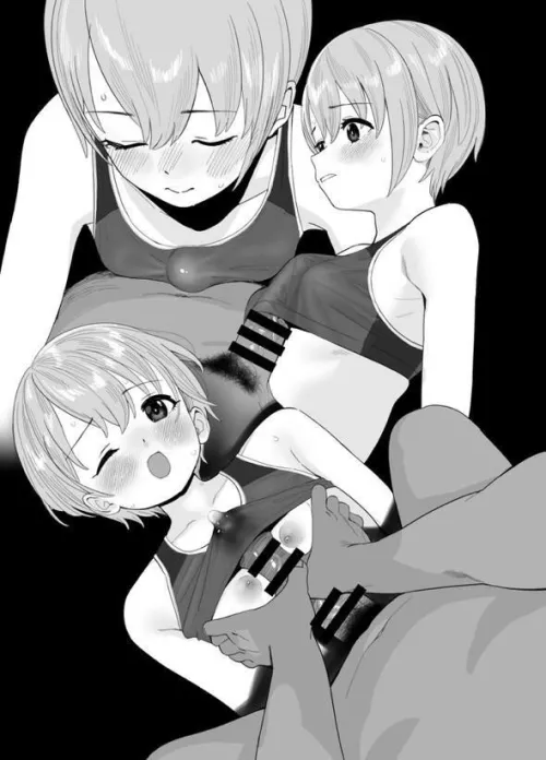 Making the tomboy try her best, always great to take advantage of her competitive sporty nature.