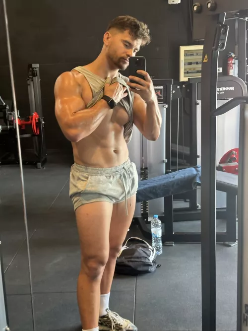 My forearm is shining today