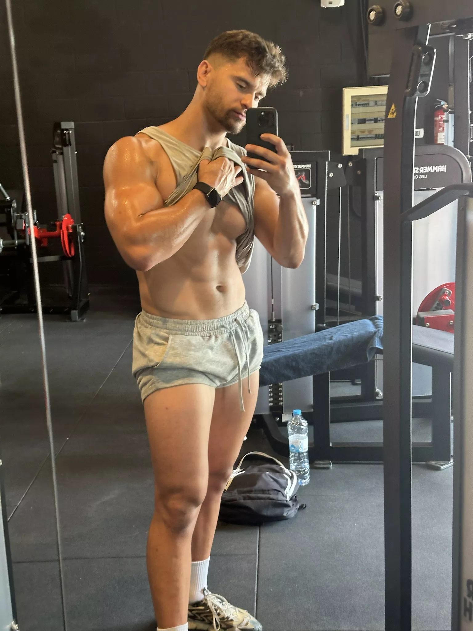 My forearm is shining today