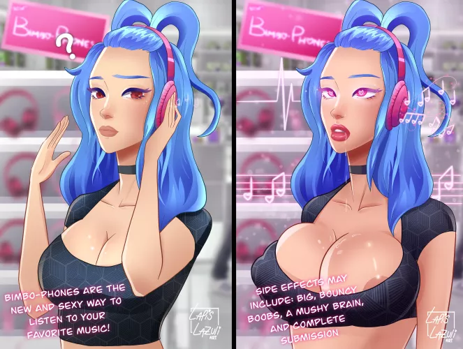 Sexy girls don’t read the side effects, they just want to look cute! [lapislazuliart] (Lapis)