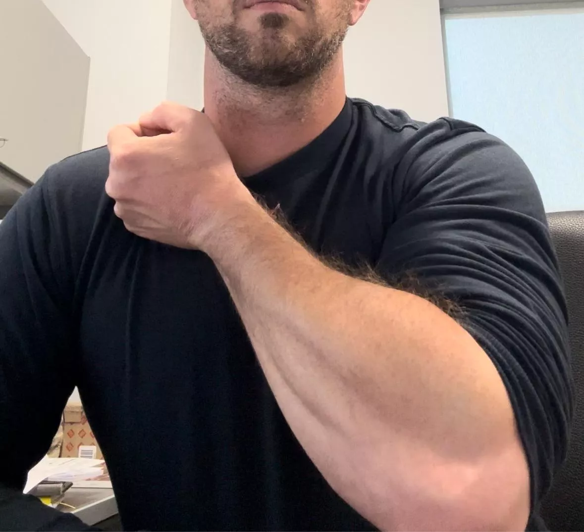 Taking a break from work for my first forearm pic. 