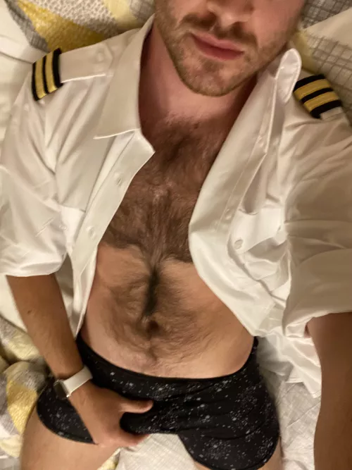 Too tired to finish undressing