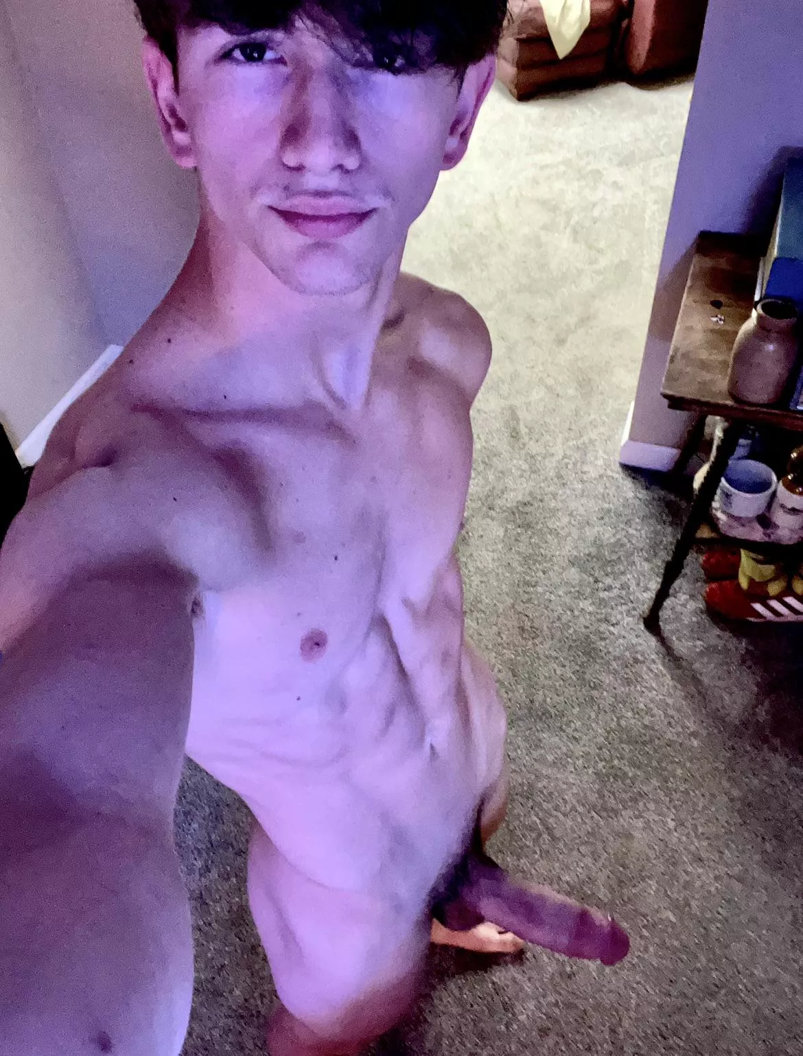 8” of fun just got done working out