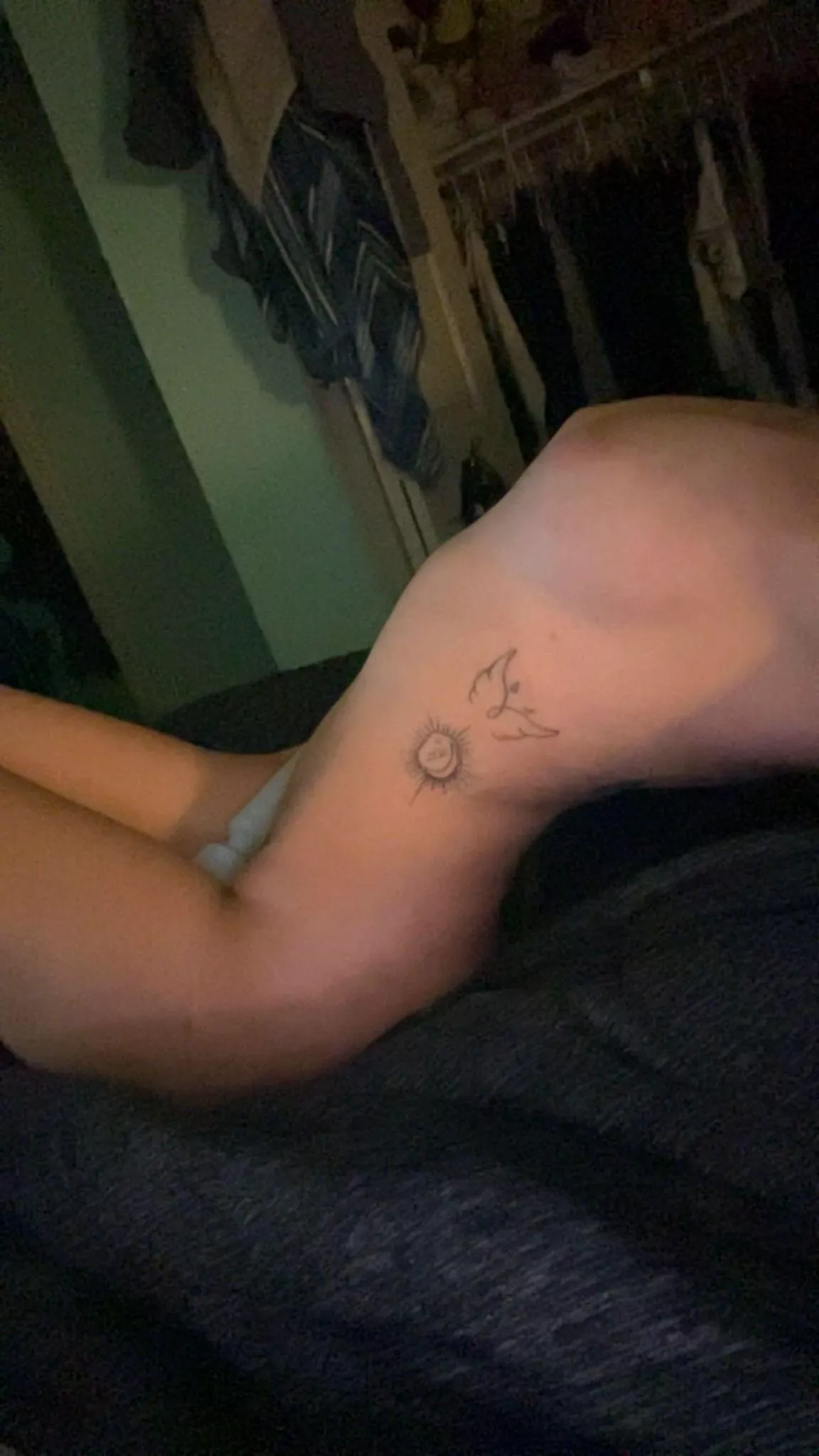 A little funsized cutie who will end up taking the whole bed