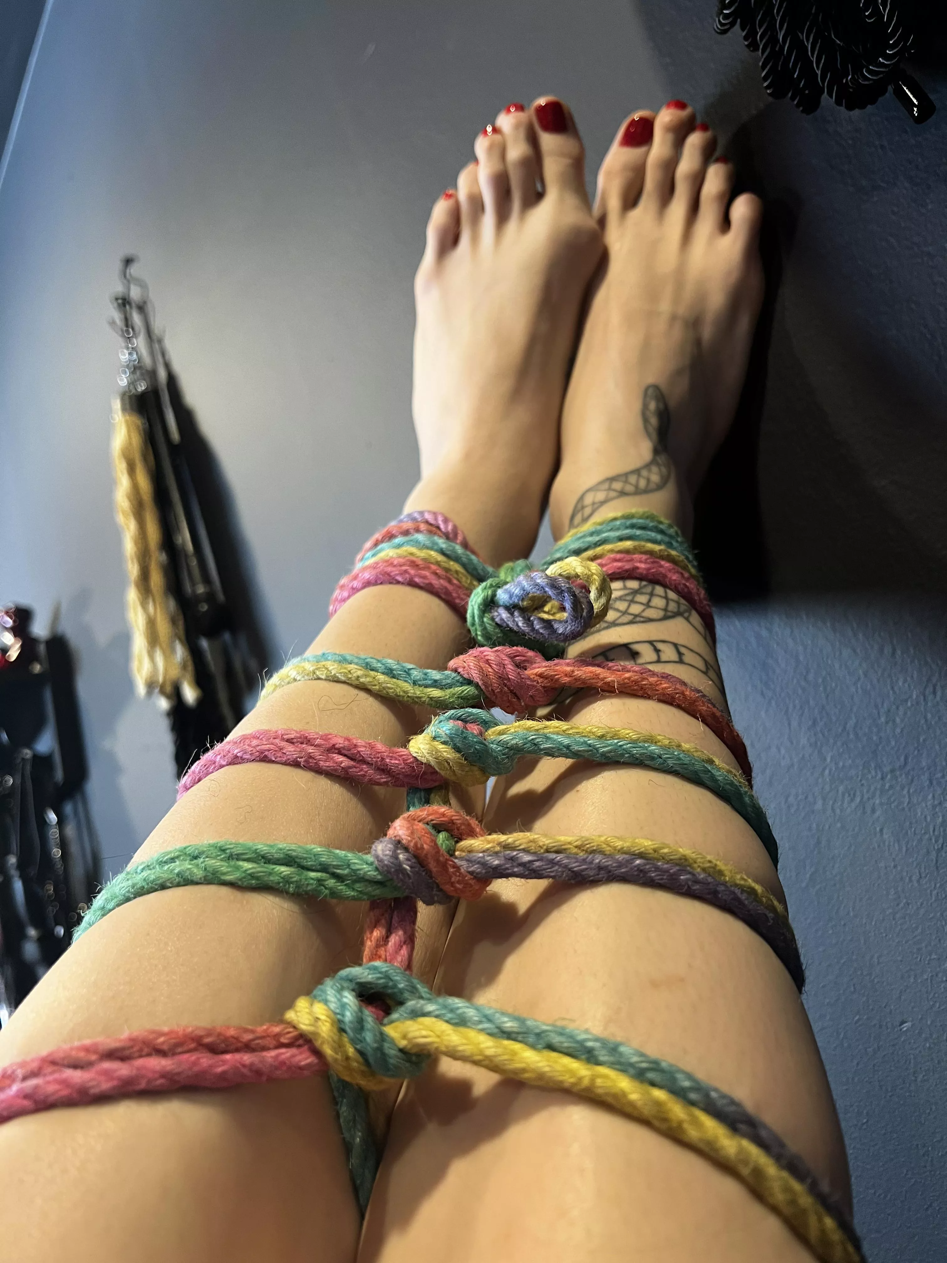 A still image from today’s practice