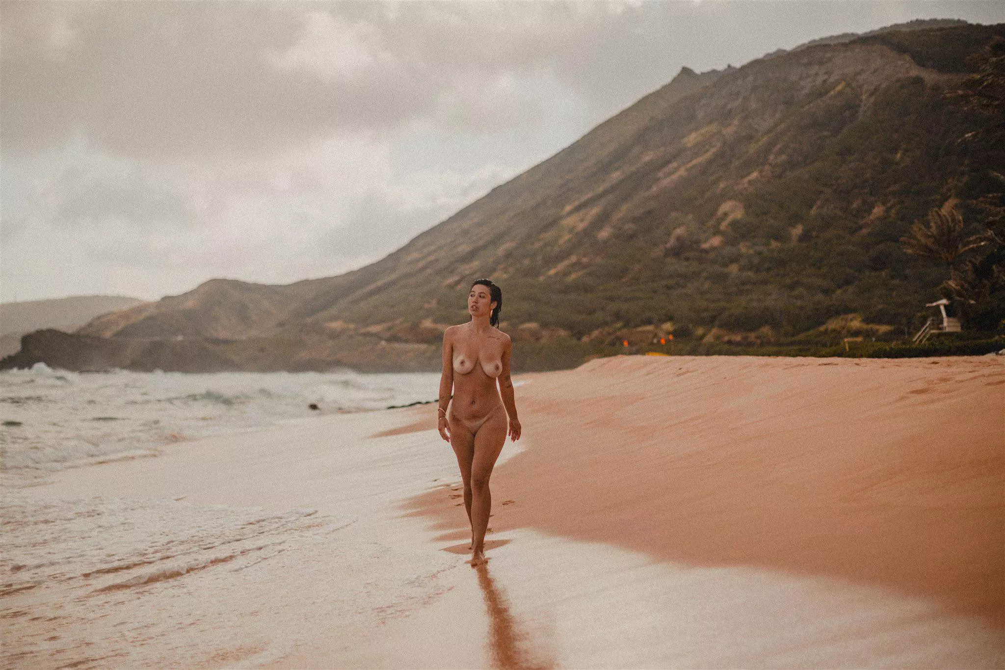 Any beach is a nude beach with the right attitude 🌞