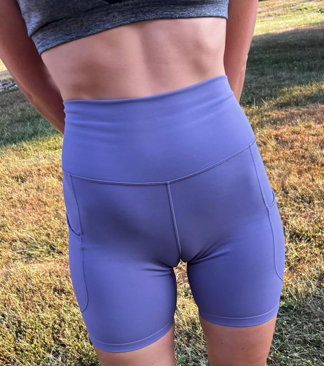 Check out my pre run cameltoe 
