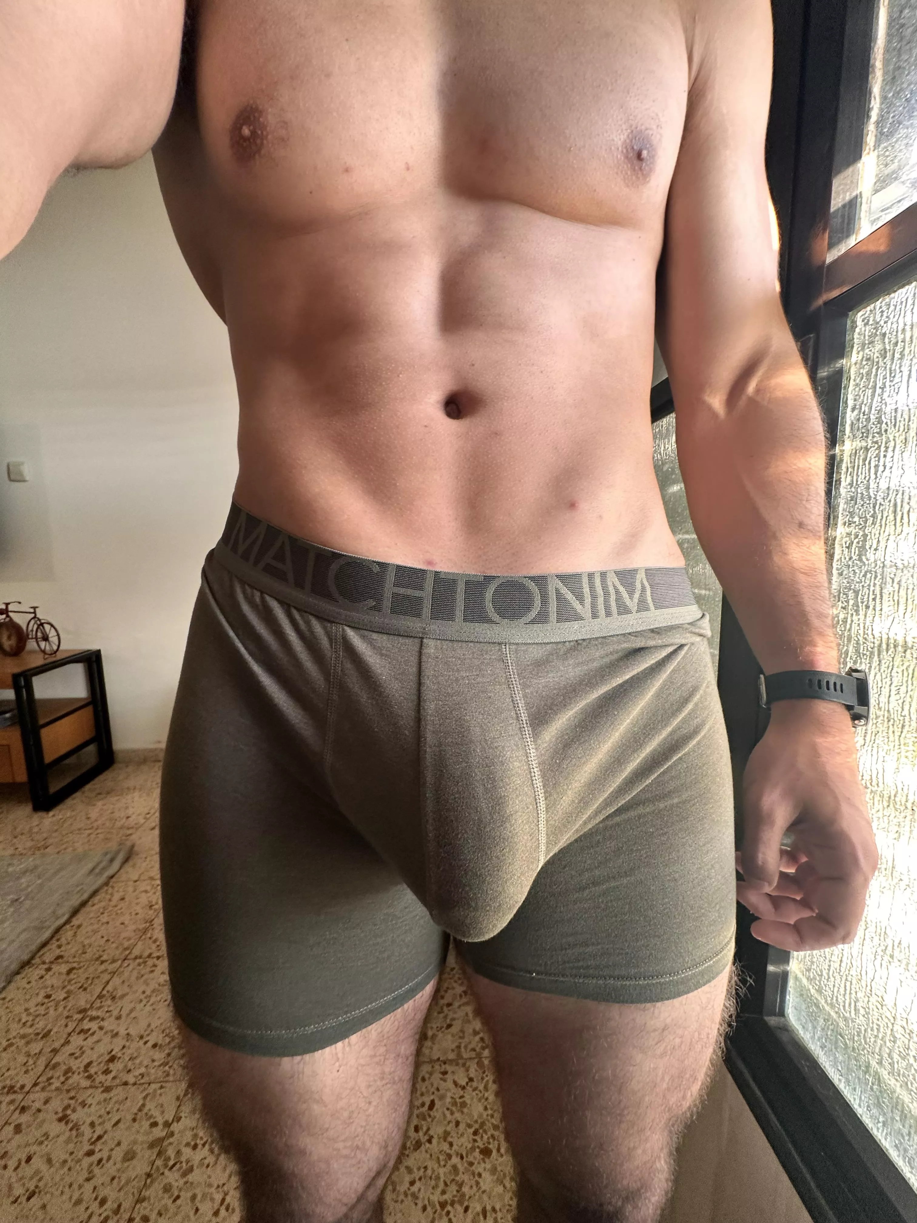 Even tight boxers won’t hide it 