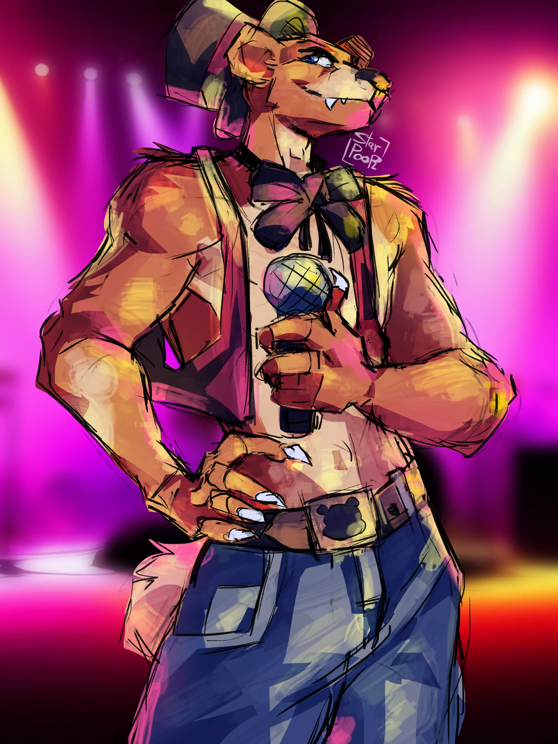 FEDDY FASTBEAR (he got yassified)
