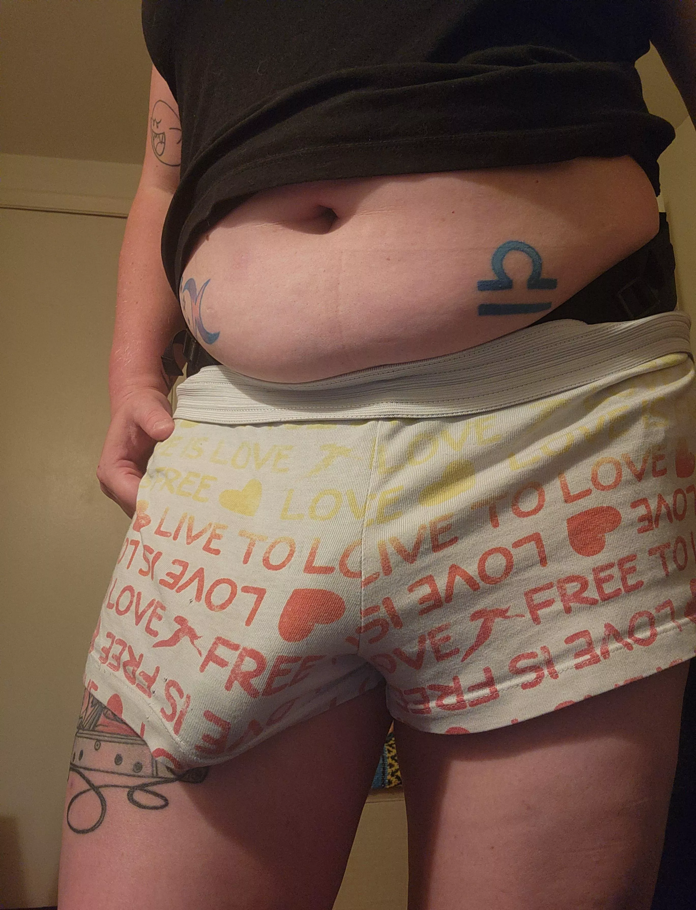 Goddess is happy to see you 