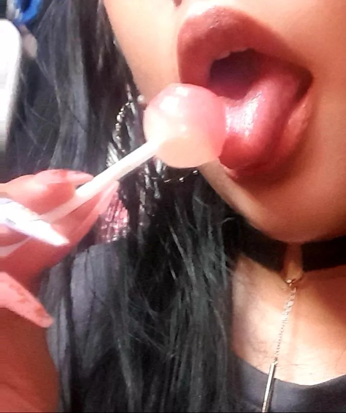 Guess what I did with it before I licked it