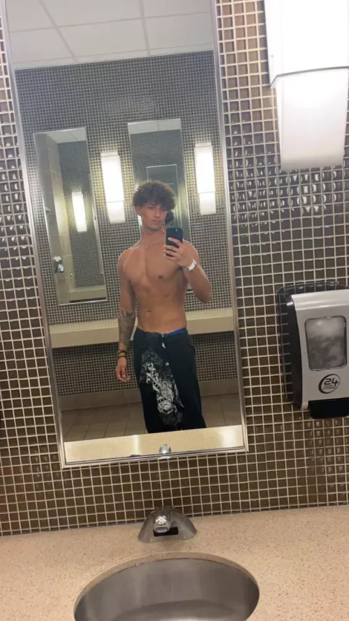 how about we go to the locker room? 