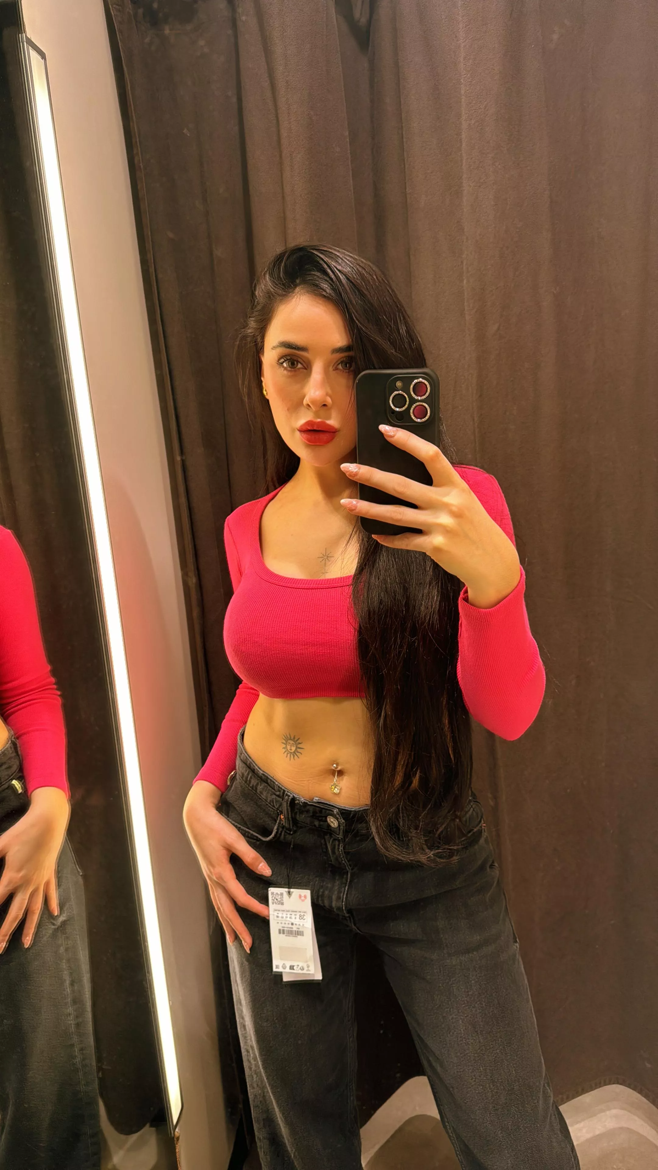 how do i look in red