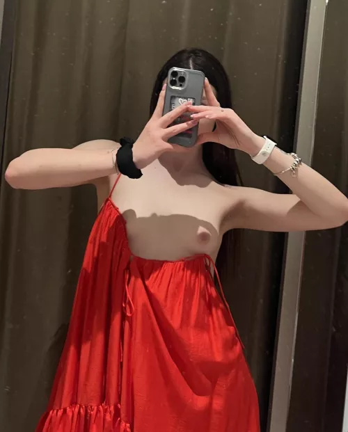 i want to do it in the fitting room