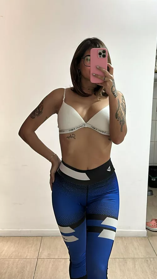 Just finished my workout wanna continue together?