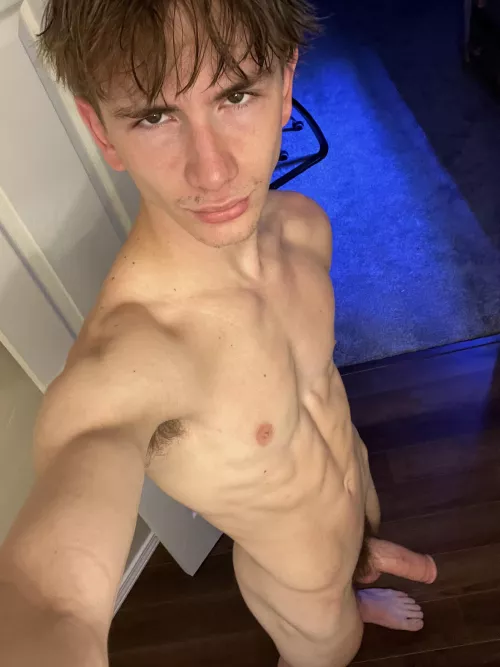 Just got out of the shower. 