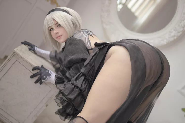 My 2B cosplay (Kuroitsune) 