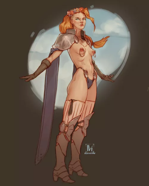 OC Lady Knight by me / At your service ! 