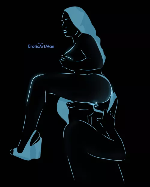 Redditor sent me a pic of him licking her wife's pussy