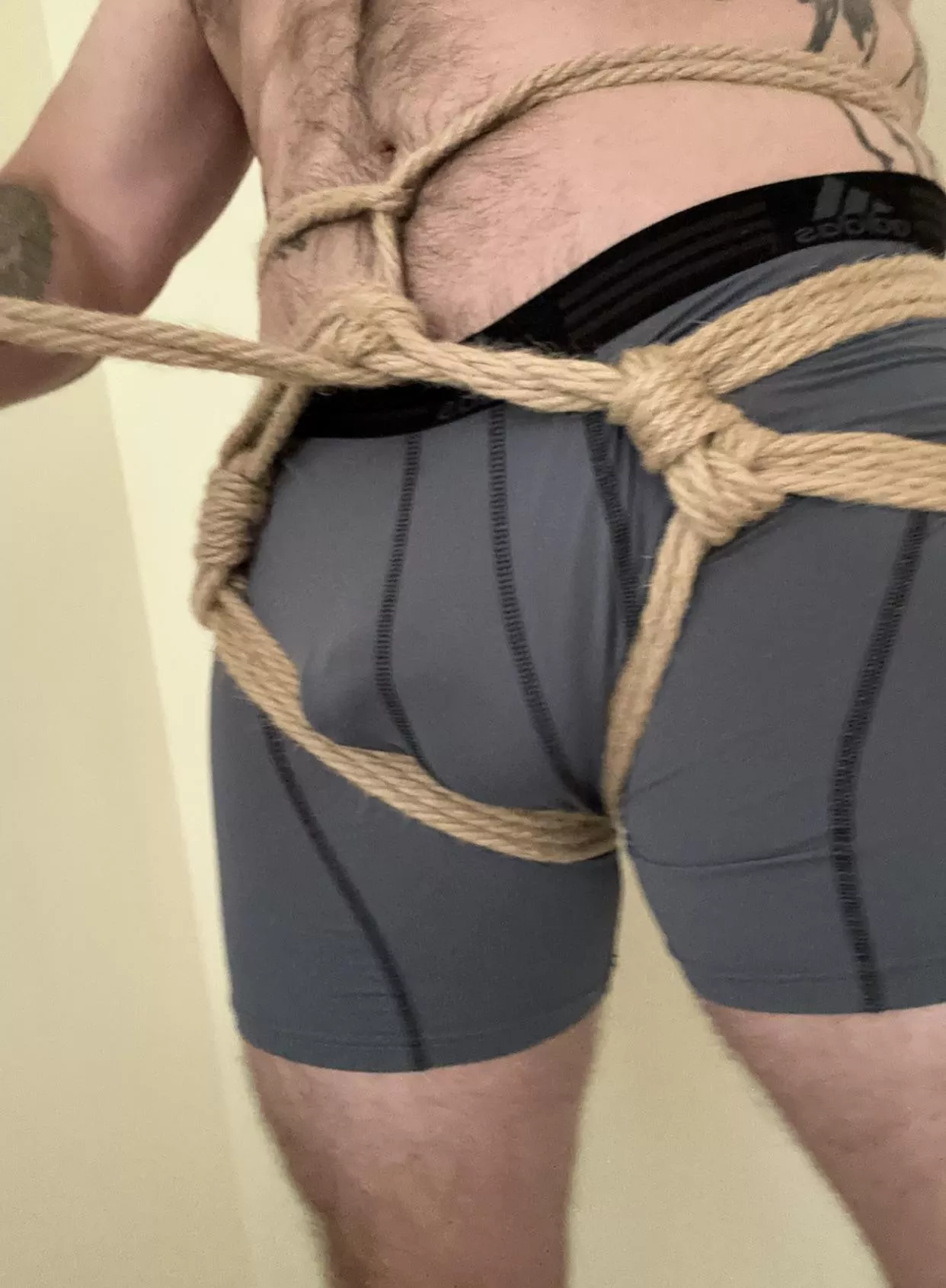 self tie hip harness 
