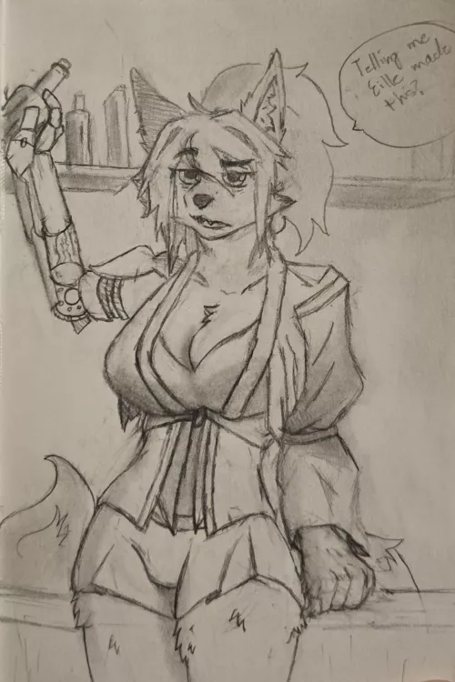 When a friend makes something.